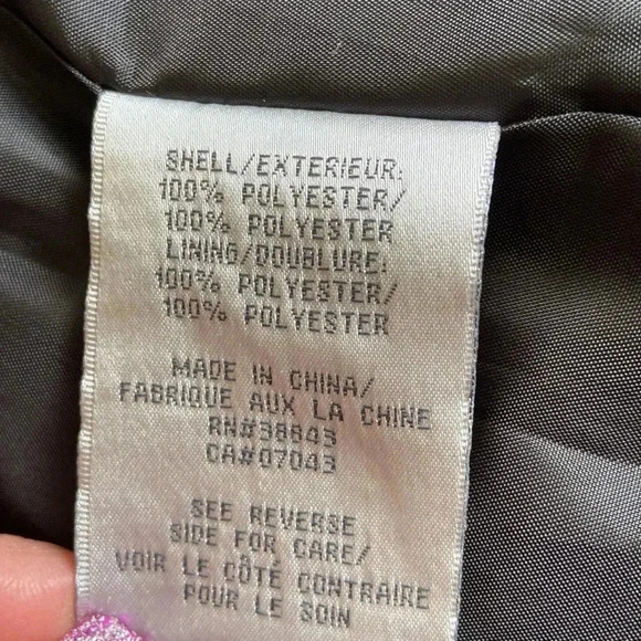 Larry Levine | Hooded SnakeskinPrint A- Line Coat in  a Tote - Picture 7 of 10